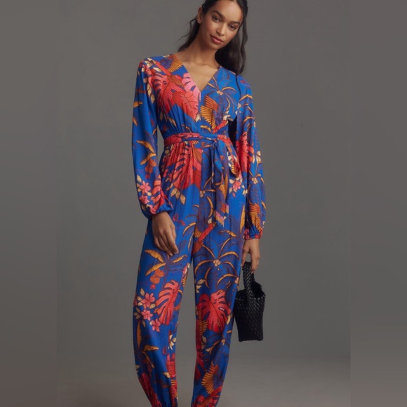 FARM Rio Dresses & Skirts - Farm Rio x Anthropologie Tropical Jumpsuit